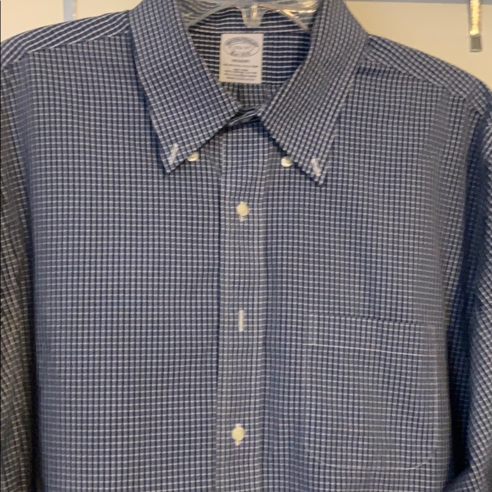 Brooks Brothers Tall Men’s Dress Shirt 17.5 37.